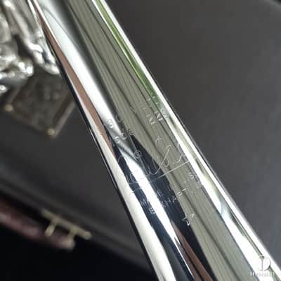 Immagine Bach Stradivarius C 180SL- 229 Chicago large lightweight trumpet case mouthpiece  gamonbrass - 8