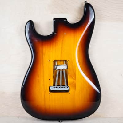 Fender ST-62 '62 Reissue Stratocaster Body 1991 Sunburst Made in Japan MIJ Fujigen Semi-Loaded with Bridge image 11