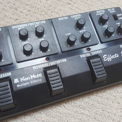 Ken Multi Effects 5 国産ヴィンテージ マルチエフェクター Vintage 80s Ken Multi Effects 5 Multi-FX Guitar Pedal Made In