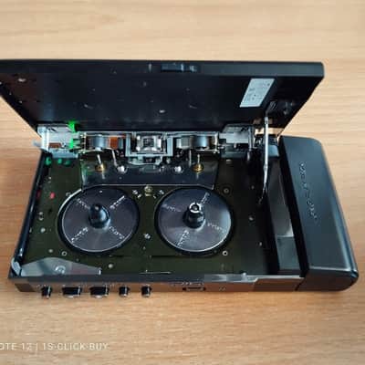 Sony WM F404 1988 - Sony recorder radio Cassette Walkman WM F404 black Cassette player working image 3
