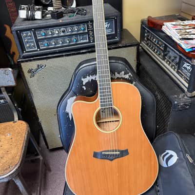 Tanglewood Winter leaf acoustic electric guitar. See details - Natural image 16