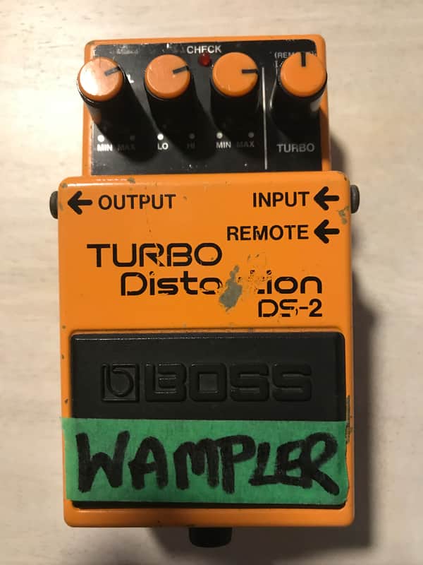 Boss DS-2 Turbo Distortion Wampler Mod Analog | Reverb