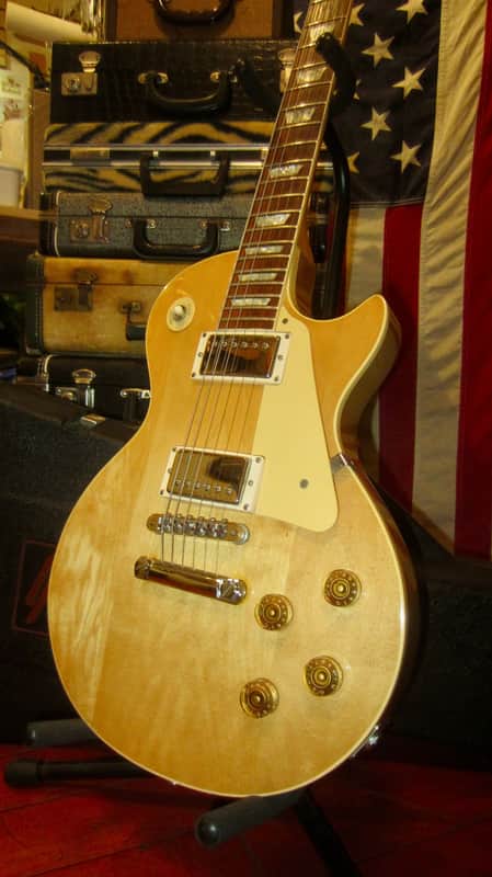 1980 Gibson Les Paul Standard w/ Tim Shaw Pickups Natural image 1
