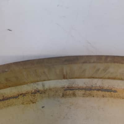 Rogers 15"Daisy Brand White Calf Batter Skin Snare/Tom Drum Head Vintage 50s USA image 9