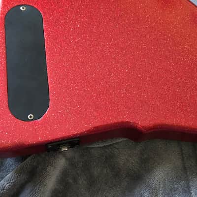1984 Ibanez DB700 Destroyer 4 String Vintage Japan Electric Bass - Custom Red Sparkle Finish + OHSC image 16