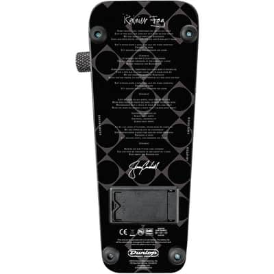 DUNLOP Jerry Cantrell Cry Baby Wah Distressed Black image 4