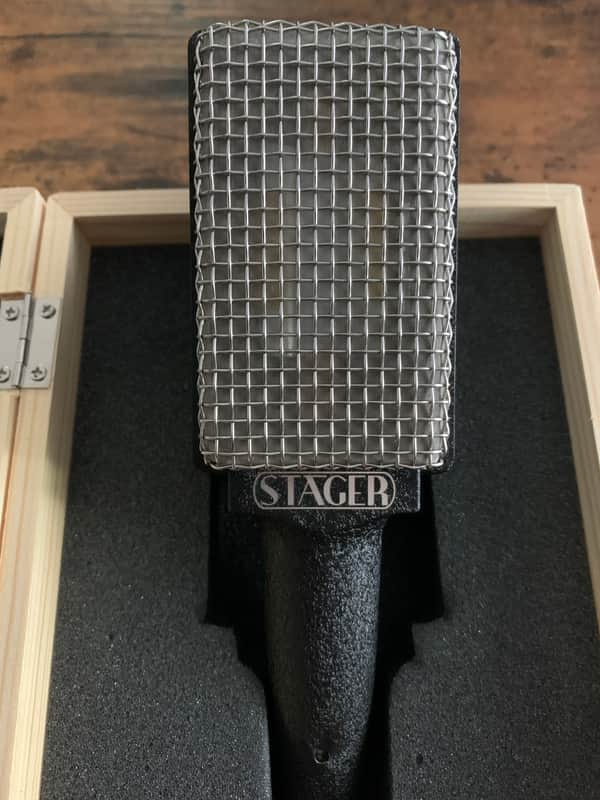 Stager Microphones SR-2N mkIII Ribbon Microphone 2021 - Present - Matte Black image 1