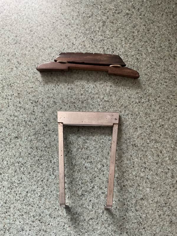 Harmony 60’s arch top bridge and tailpiece image 1