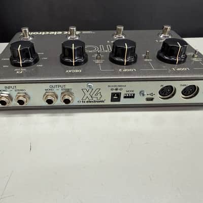 TC Electronic Ditto X4 Looper With Box 2016 - Present - Black image 5