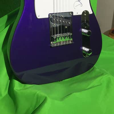 "Danish" Pete Honore Signed Purple Squier FSR Bullet Telecaster Anderton's Beyond Rare! 1 of 500 image 4