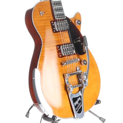 Gretsch G6134TFM-NH Nigel Hendroff Signature Penguin, Ebony Fingerboard, Amber Flame (P1)(93619) (93619) image 3