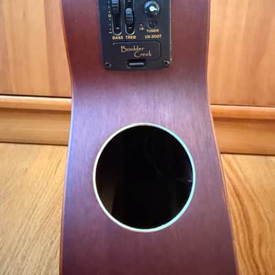 Boulder Creek, Riptide EUT-5NS Tenor Acoustic/Electric Mahogany image 2