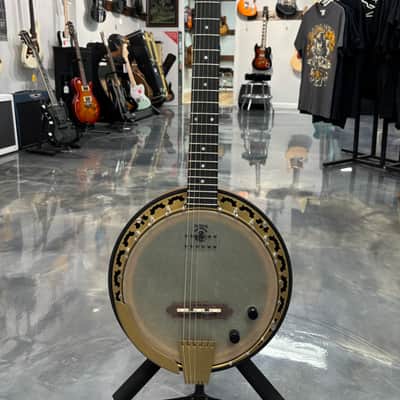 Deering Pheonix 6-string Acoustic Electric Resonator Banjo w/ Case (Excellent) *Free Shipping* image 2