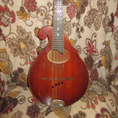 Regal Reverse-Scroll Flatback Mandolin #107 (1914-1935) image 1