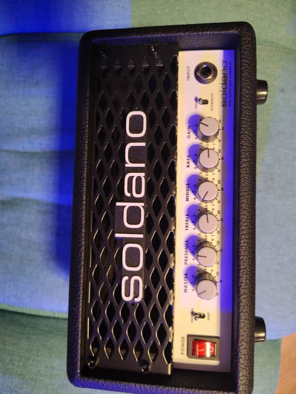 Soldano SLO Mini 30-Watt Solid-State Guitar Amp Head 2022 - Present - Black image 1