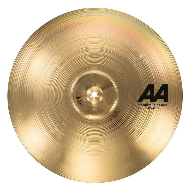Sabian 16" AA Medium-Thin Crash Cymbal image 1