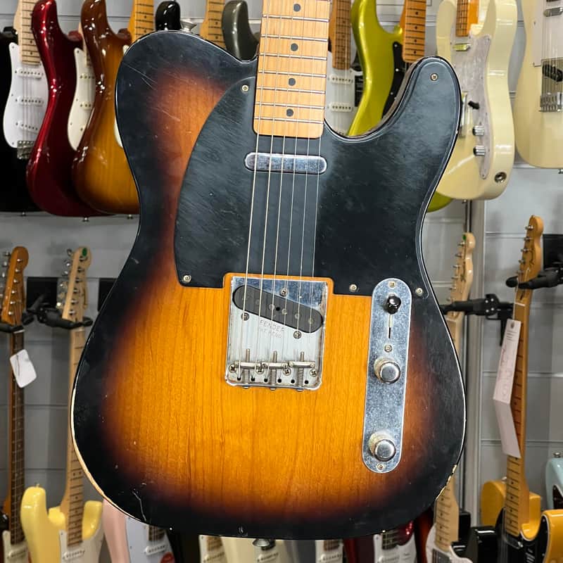 Fender   Road Worn 50 Telecaster Sunburst 1 St Series