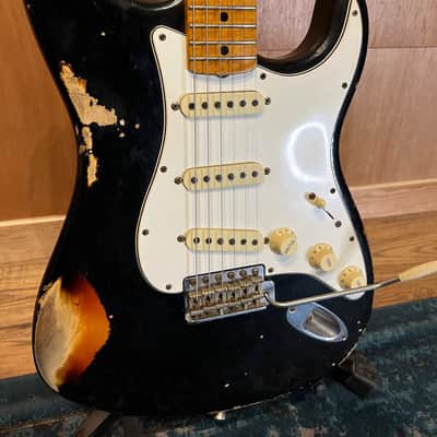 FENDER Stratocaster Custom shop Reissue 1969 reverse head Heavy relic image 6