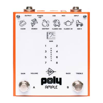 Poly Effects Ample Amp Simulator Pedal image 1