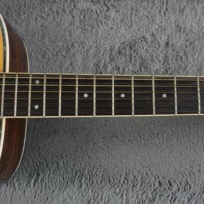 Yamaki YW-30 12-String Acoustic Guitar w/ Hard Case - Made in Japan image 7