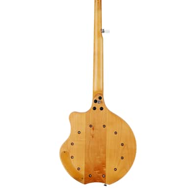 Caraya BJ60 5-String Electric-Acoustic Mountain Banjo – Ceramic Pickups, Double Rods image 4