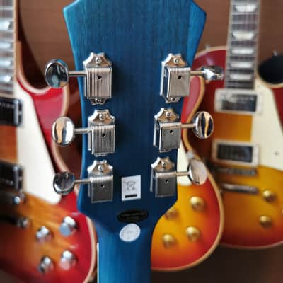 Epiphone Casino Worn 2021 Worn Blue Denim image 7