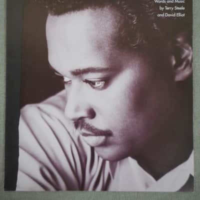 Collection of 2 Luther Vandross Sheet Music 1989-2002 image 5