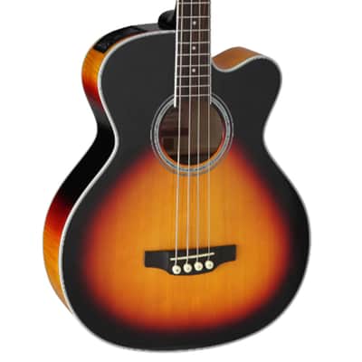 Takamine GB72CEBSB Cutaway Acoustic/Electric Bass - Brown Sunburst - B-Stock image 1
