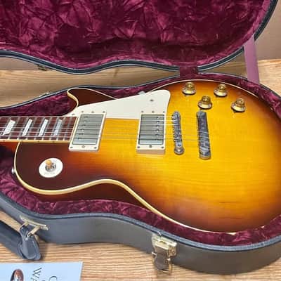2008 Gibson VOS Les Paul Standard Custom Shop Historic Collection Tobacco Burst image 7