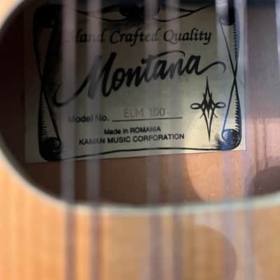 Montana ELM 100 A-Style Mandolin by Kaman Music Corporation — Made in Romania — w/ Hard Case image 2