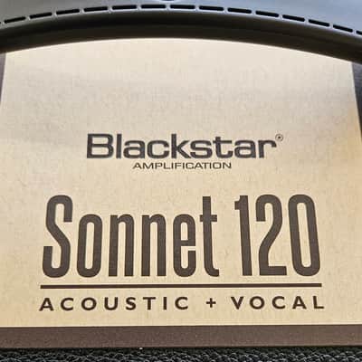 Blackstar Sonnet 120 Natural Response 120-Watt 1x8" Acoustic Guitar Amp - Black image 3