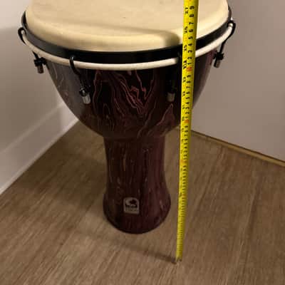 [USED] Toca Freestyle 14-Inch Djembe w/Hiking Gig Bag, Festival Carry image 3