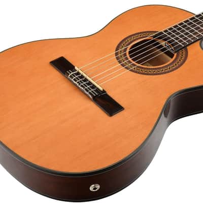Ibanez GA5TCE-AM GA Classical Guitar 6-String - Amber High Gloss image 5
