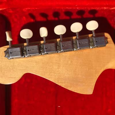 1964 Fender Musicmaster Olympic White OHSC 24"scale image 8