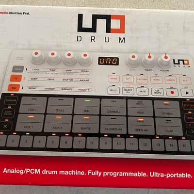IK Multimedia UNO Drum Analog/PCM Drum Machine 2019 - Present - White / Black image 4