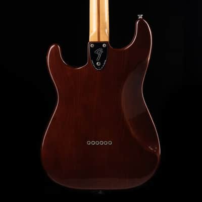 Vintage 1976 Fender Stratocaster Hardtail Mocha Brown With OHSC image 8