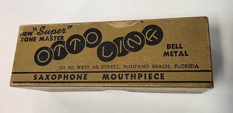 Otto Link "Super" TONE MASTER Florida USA tenor (mouthpiece box) BOX ONLY image 1