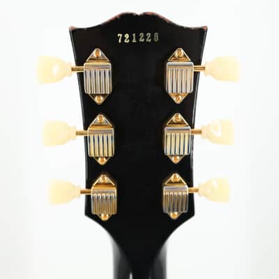 Gibson Custom Shop Murphy Lab '57 Les Paul Custom 3-Pickup Reissue Light Aged w/Case (Used) image 9