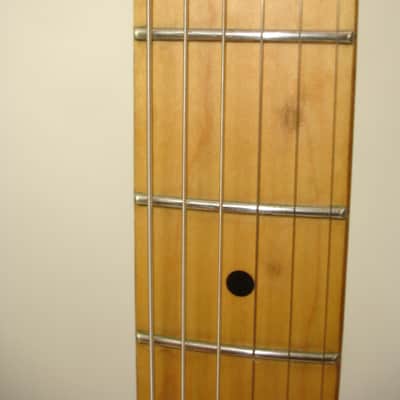 2005 Squier '51 Electric Guitar, Maple Fingerboard, Black Pickguard, Sunburst image 8
