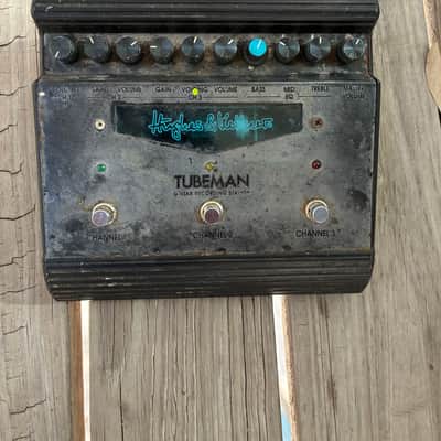 Hughes & Kettner Tubeman 3-Channel Guitar Recording Station - Silver electric guitar pedal image 3