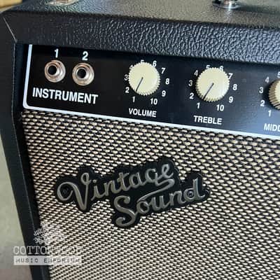Vintage Sound Amps Vintage 15 1x12 Combo - Black/Silver with NOS Tubes & Premium Upgrades image 3