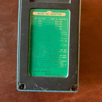 Boss CE-3 Chorus Pedal Green Label 1986 | Reverb