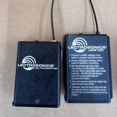 Pair: Lectrosonics LMA Bodypack Transmitter & UCR100 Receiver - Block 26 - READ image 1