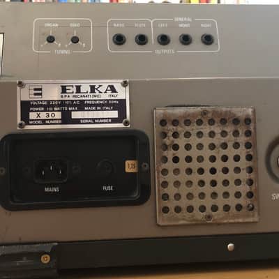 Elka X30 analog synth/organ/drum machine image 5