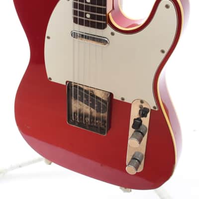 1990 Fender Telecaster Custom '62 Reissue candy apple red image 3