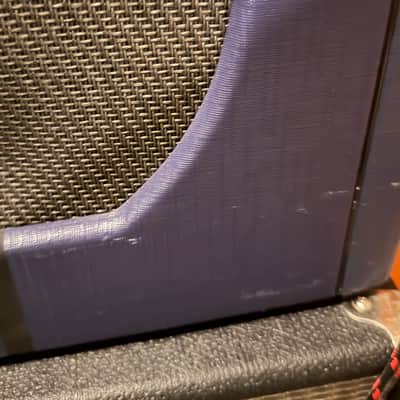 Supro 1822R Delta King 12 15-Watt 1x12" Guitar Combo 2021 - Present - Navy Blue / Black Stripes image 5