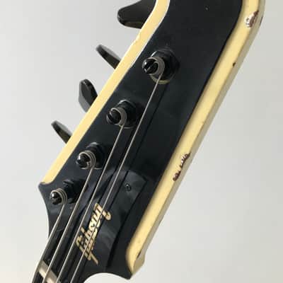 1989 Gibson Thunderbird white color image 15