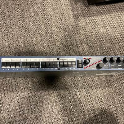 Aviom A-16R 16-Channel Rackmount Personal Mixer 2010s - Blue image 1