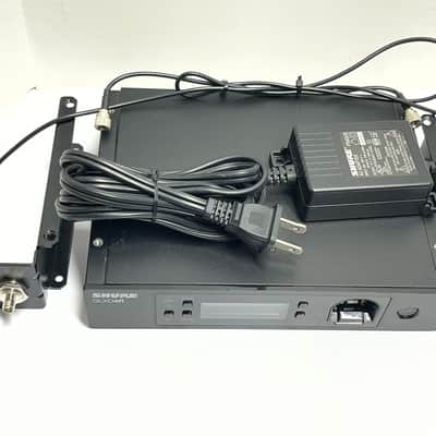 Shure GLXD4R Z2 GLXD14R Wireless Rackmountable Rack Ear Mount Receiver with PS43US Power Supply for GLXD GLXD1 GLX-D GLXD4=-Z2 Vocal Mic Guitar Instrument Advanced Digital Wireless Systems Band 2400-2483.5MHz for GLXD24R GLXD14 SM58 B58 Beta 58 B87A image 3