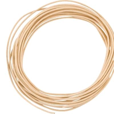 Genuine Fender Pure Vintage Cloth Wire, 22 AWG, Black/White/Yellow, 15'